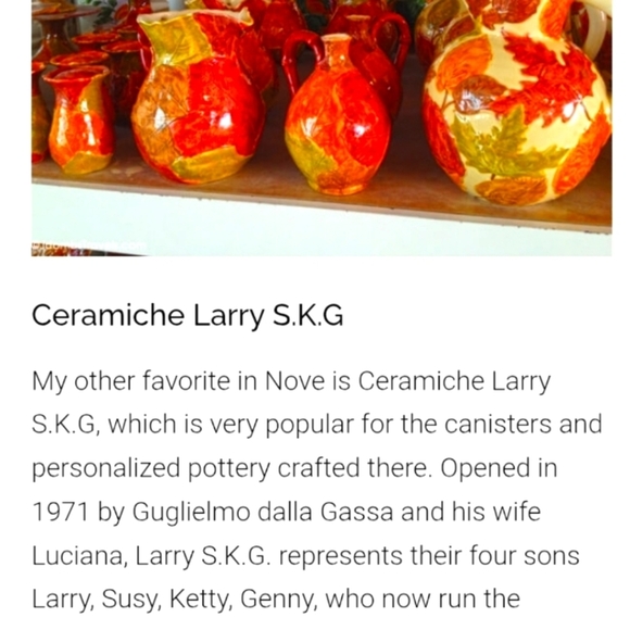 Italian Pottery Colorful Fruit and Floral Ceramic Footed Bowl Made Italy - Picture 13 of 14